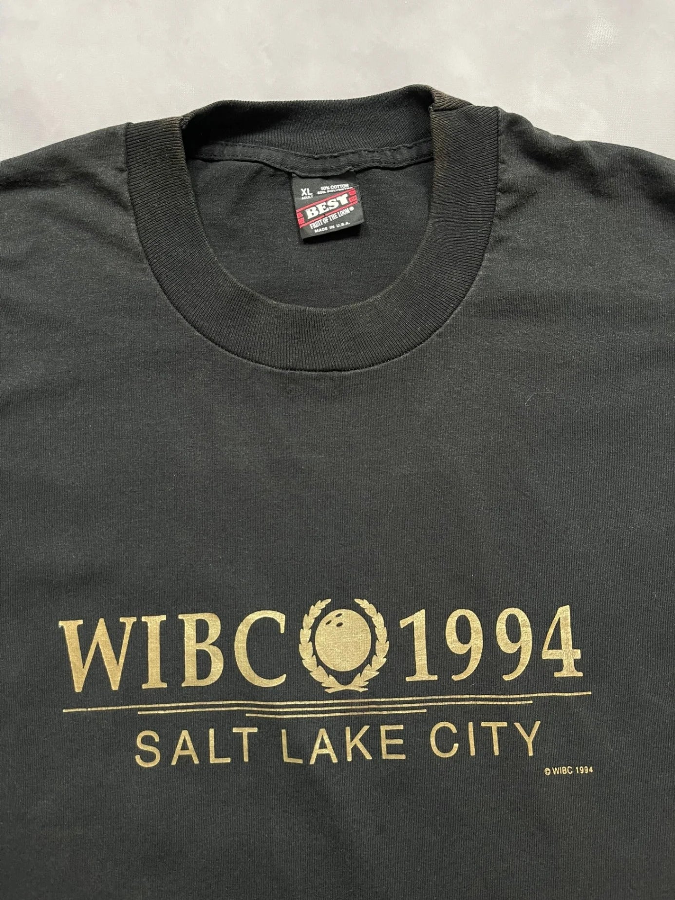1994 WIBC Bowling Single Stitch T-Shirt - XL