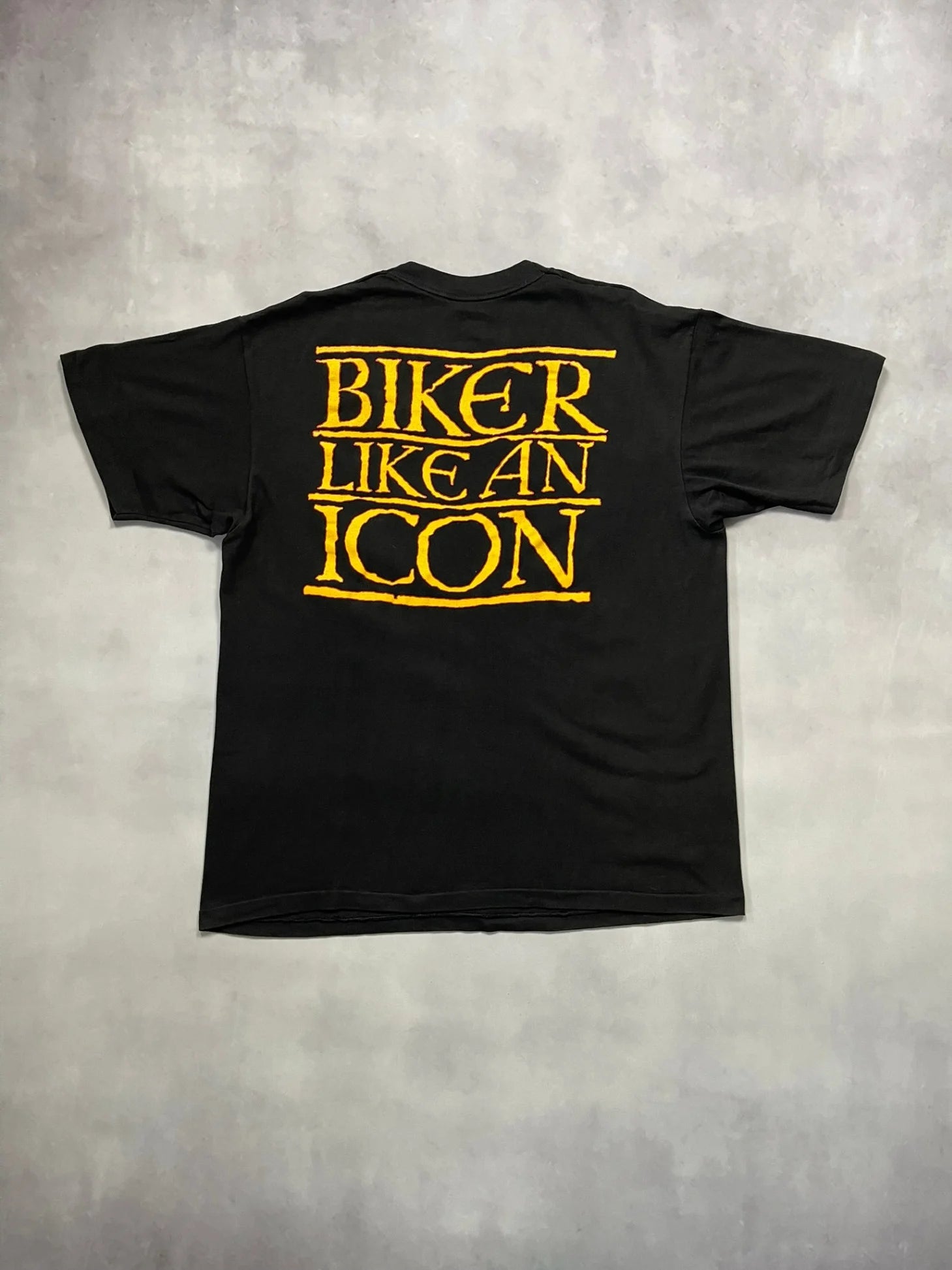 1993 Paul McCartney New World Tour Biker Like An Icon Single Stitch T-shirt - XL