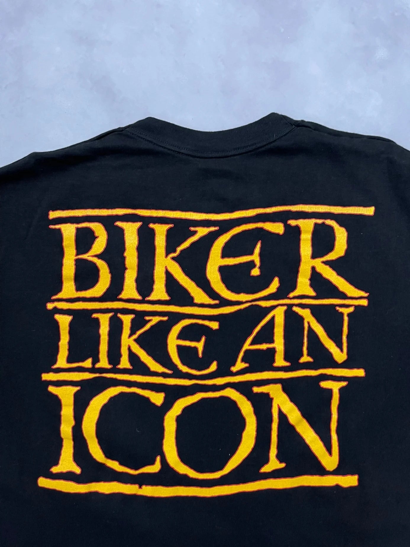 1993 Paul McCartney New World Tour Biker Like An Icon Single Stitch T-shirt - XL