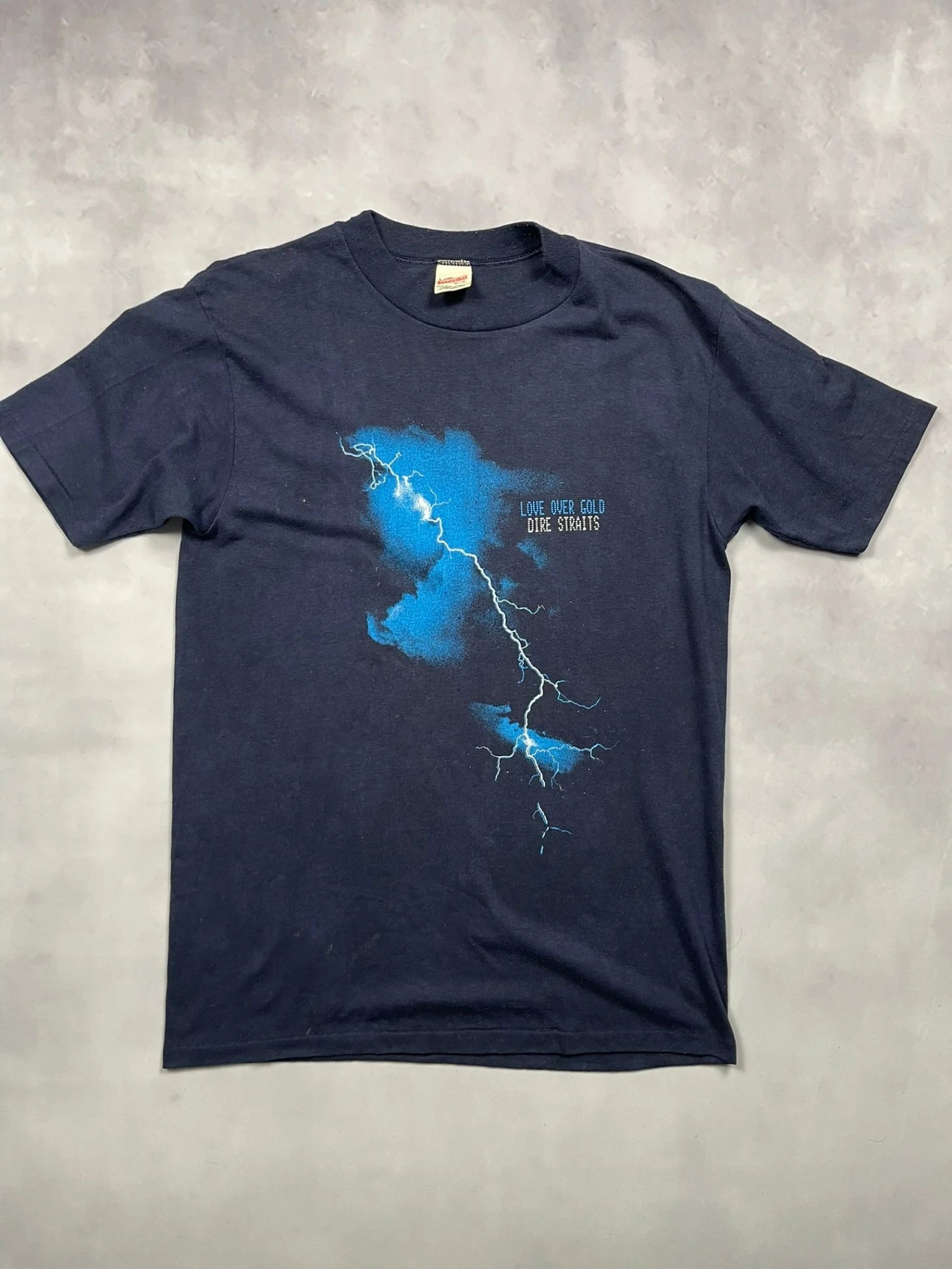 1983 Dire Straits Single Stitch T-shirt - L