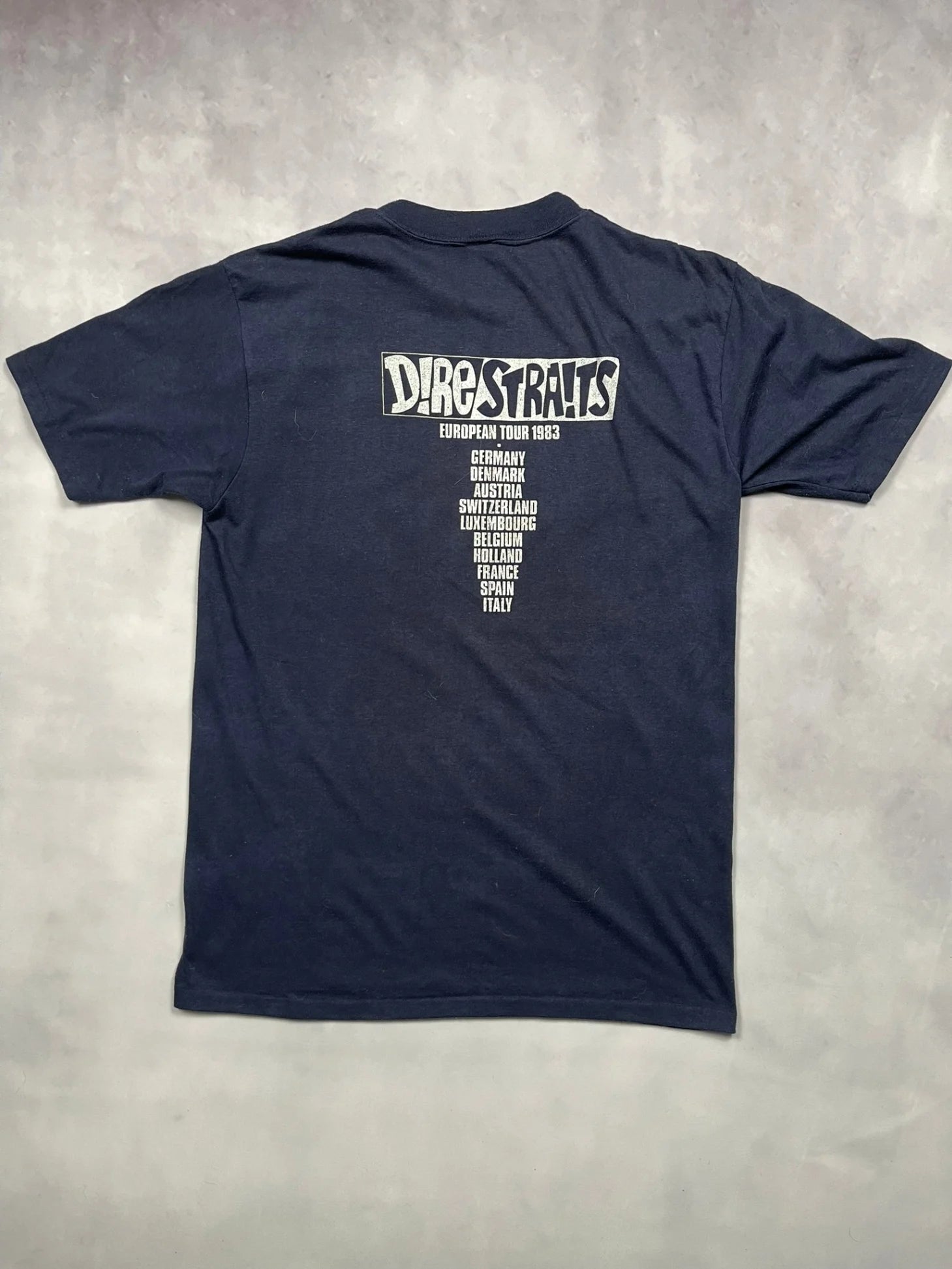 1983 Dire Straits Single Stitch T-shirt - L