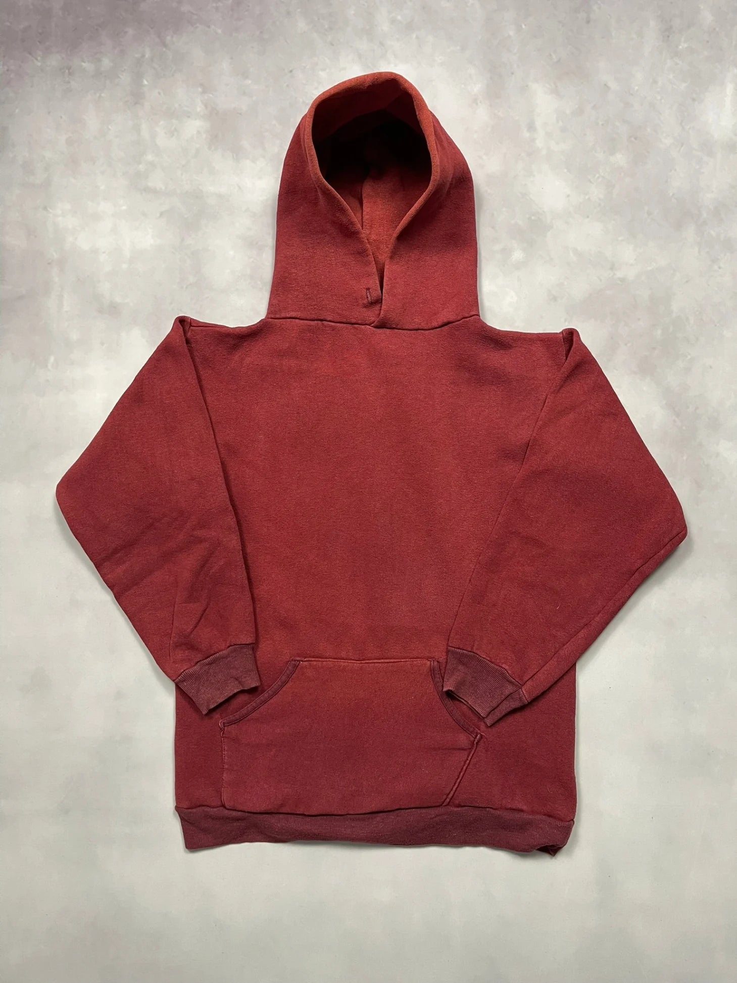 80s Sunfaded Russell Athletic Hoodie - M