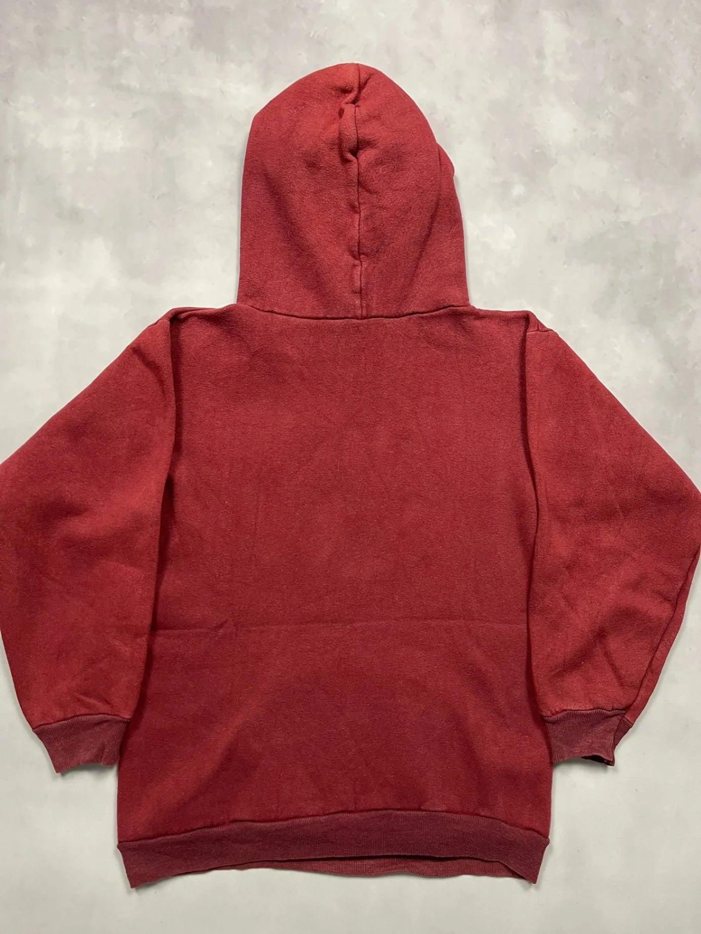 80s Sunfaded Russell Athletic Hoodie - M
