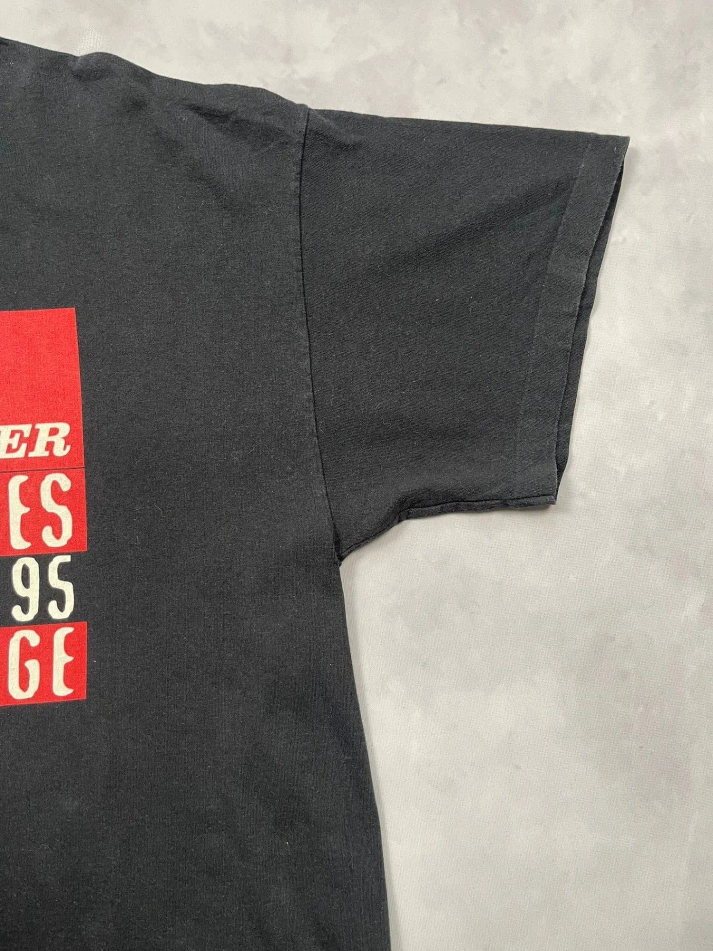 Screen Stars T-shirt XL / Black '95 The Rolling Stones Voodoo Lounge Tour Bud Single Stitch T-shirt - XL
