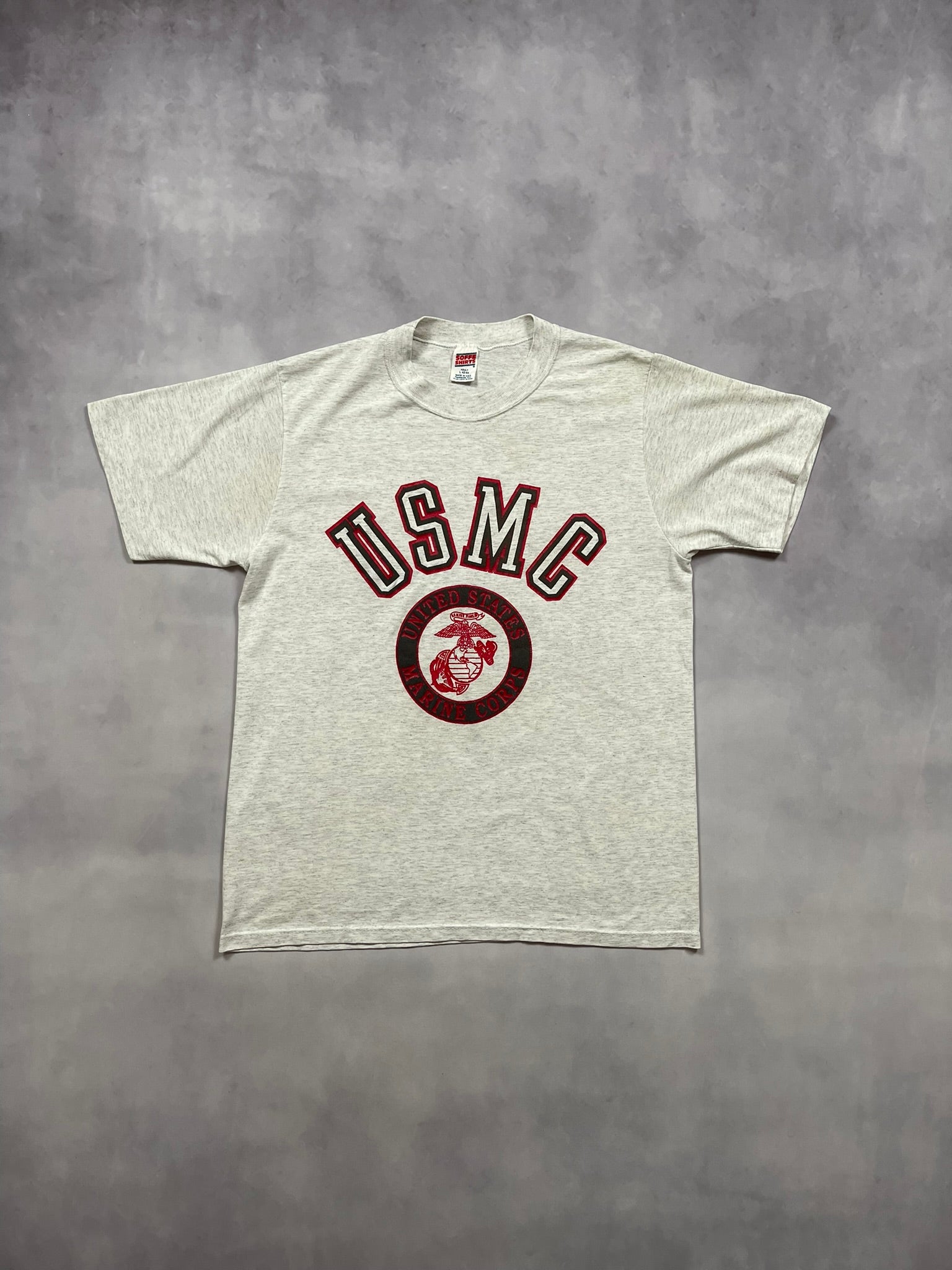 90s USMC Marine Corps Single Stitch T-Shirt - L