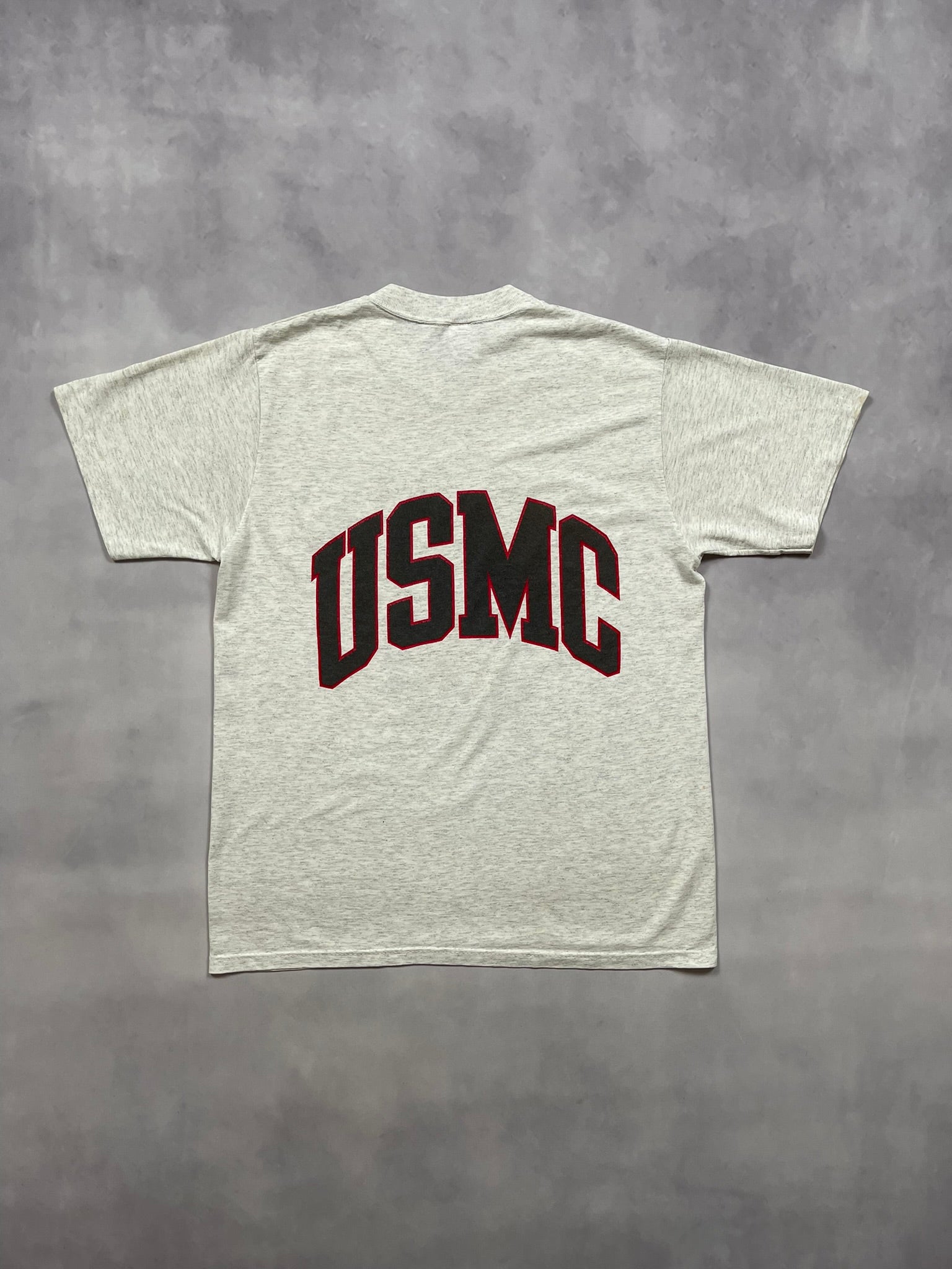 90s USMC Marine Corps Single Stitch T-Shirt - L
