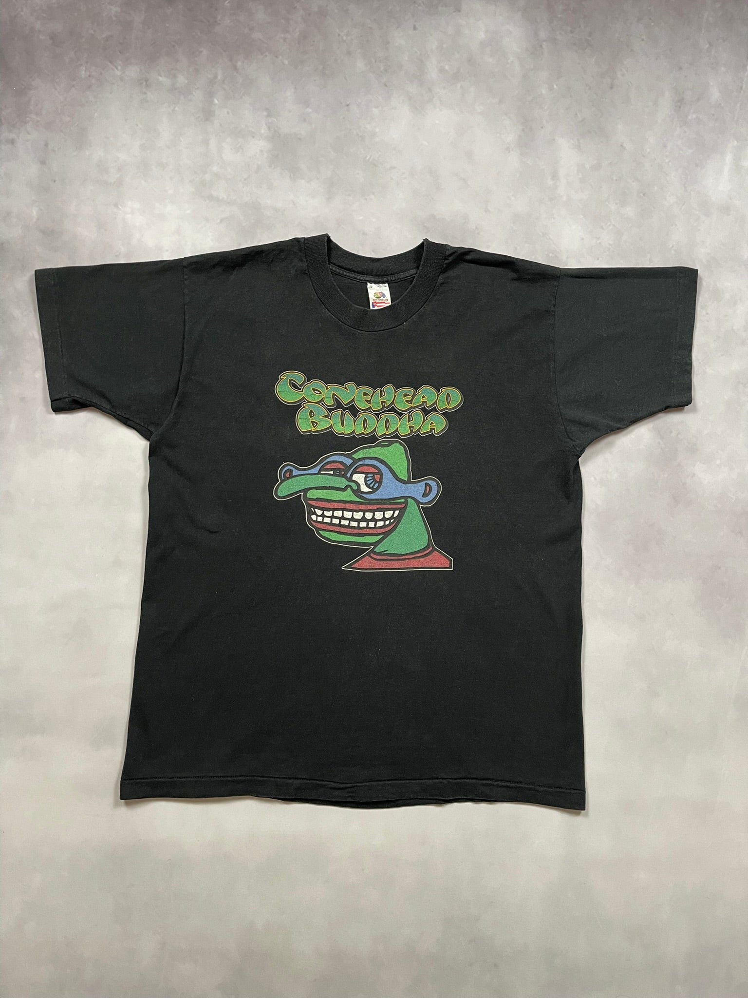 90s Conehead Buddha Single Stitch T-Shirt - XL