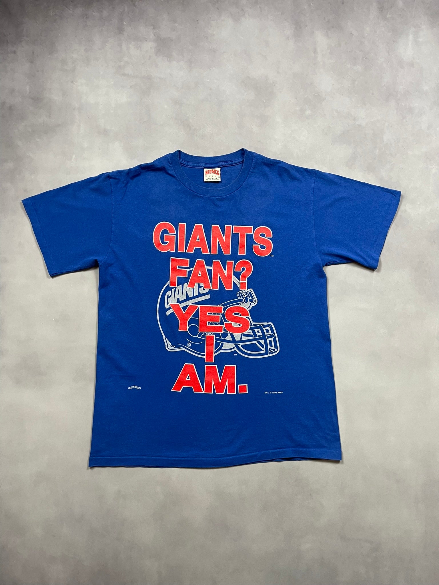 1994 New York Giants fan Single Stitch T-Shirt - L
