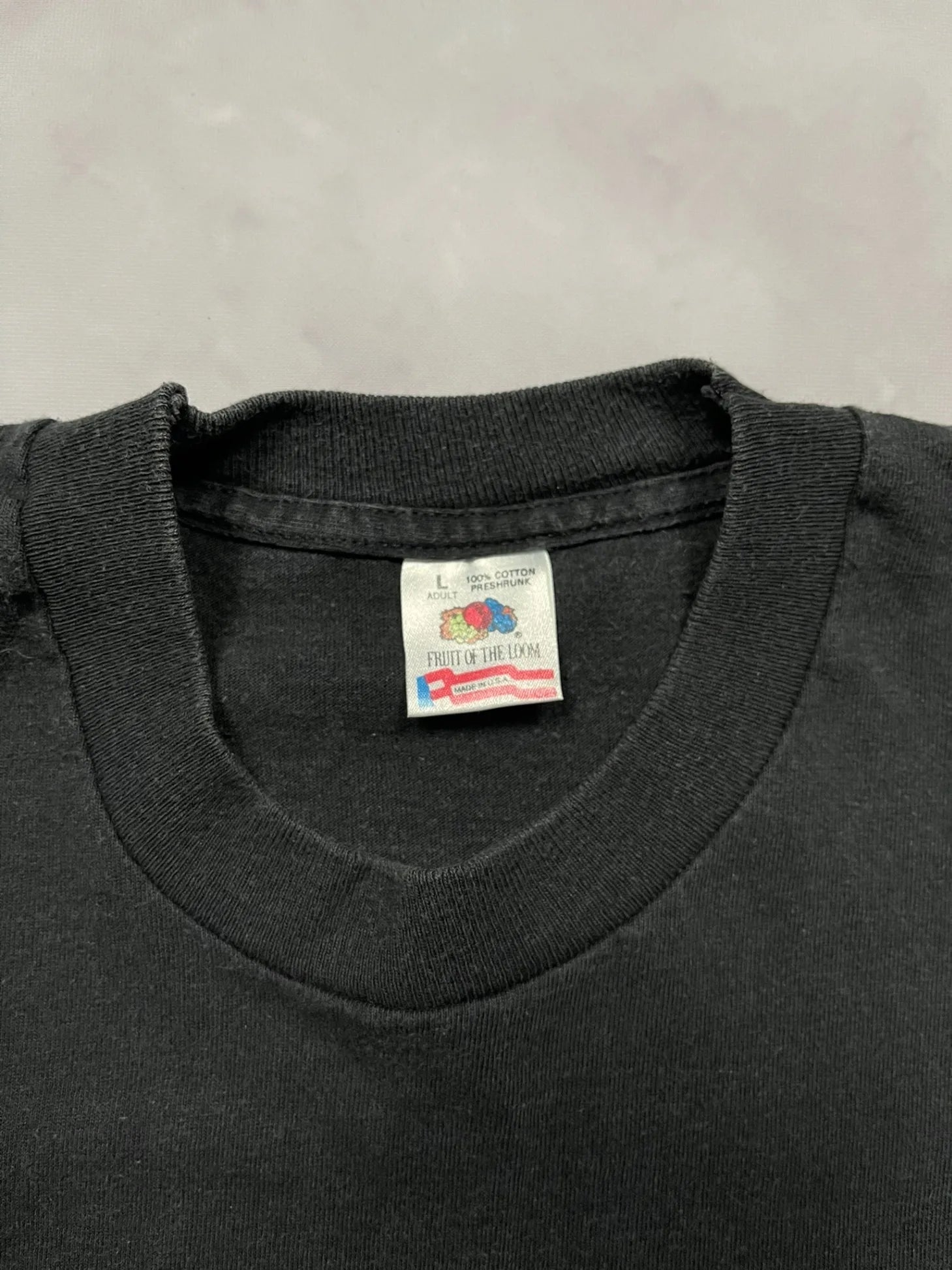 90s Peace Back Bay Mission Single Stitch T-Shirt - L