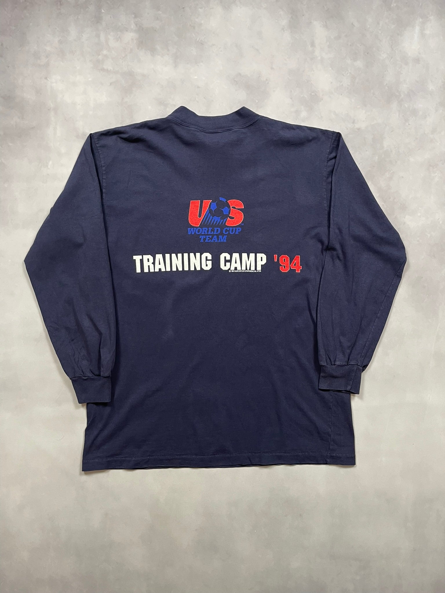 1994 Mission Viejo World Cup Team Longsleeve Single Stitch T-Shirt - XL