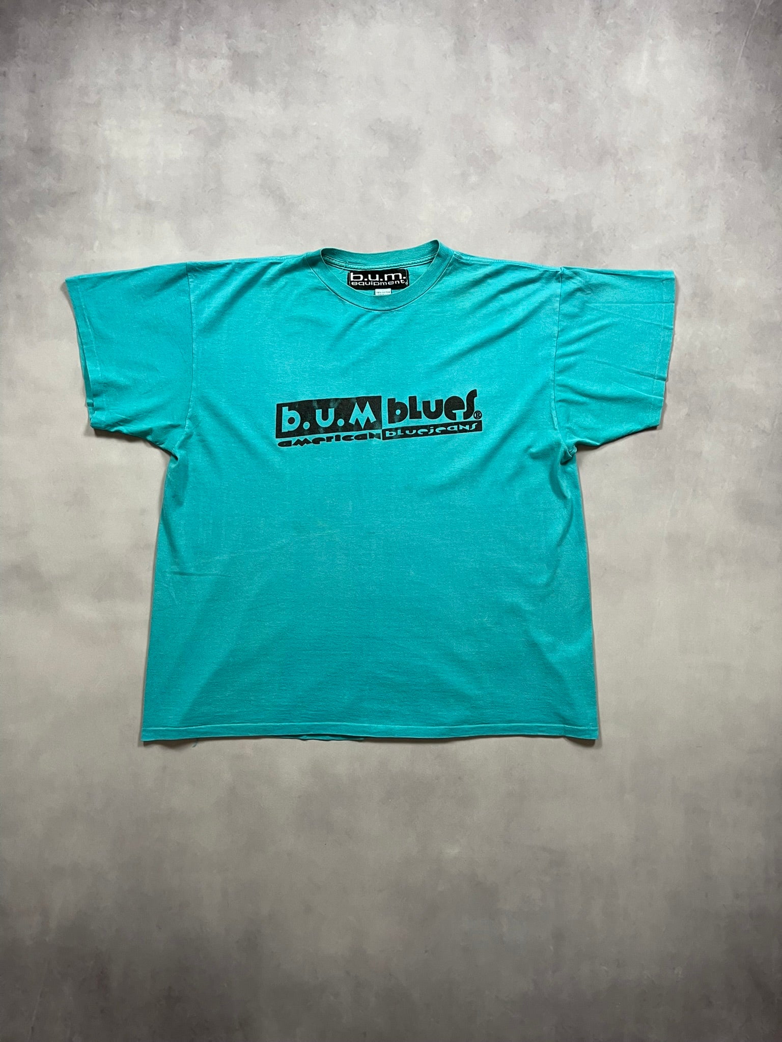 90s B.U.M. Equipment “B.U.M Blues” Single Stitch T-Shirt - L