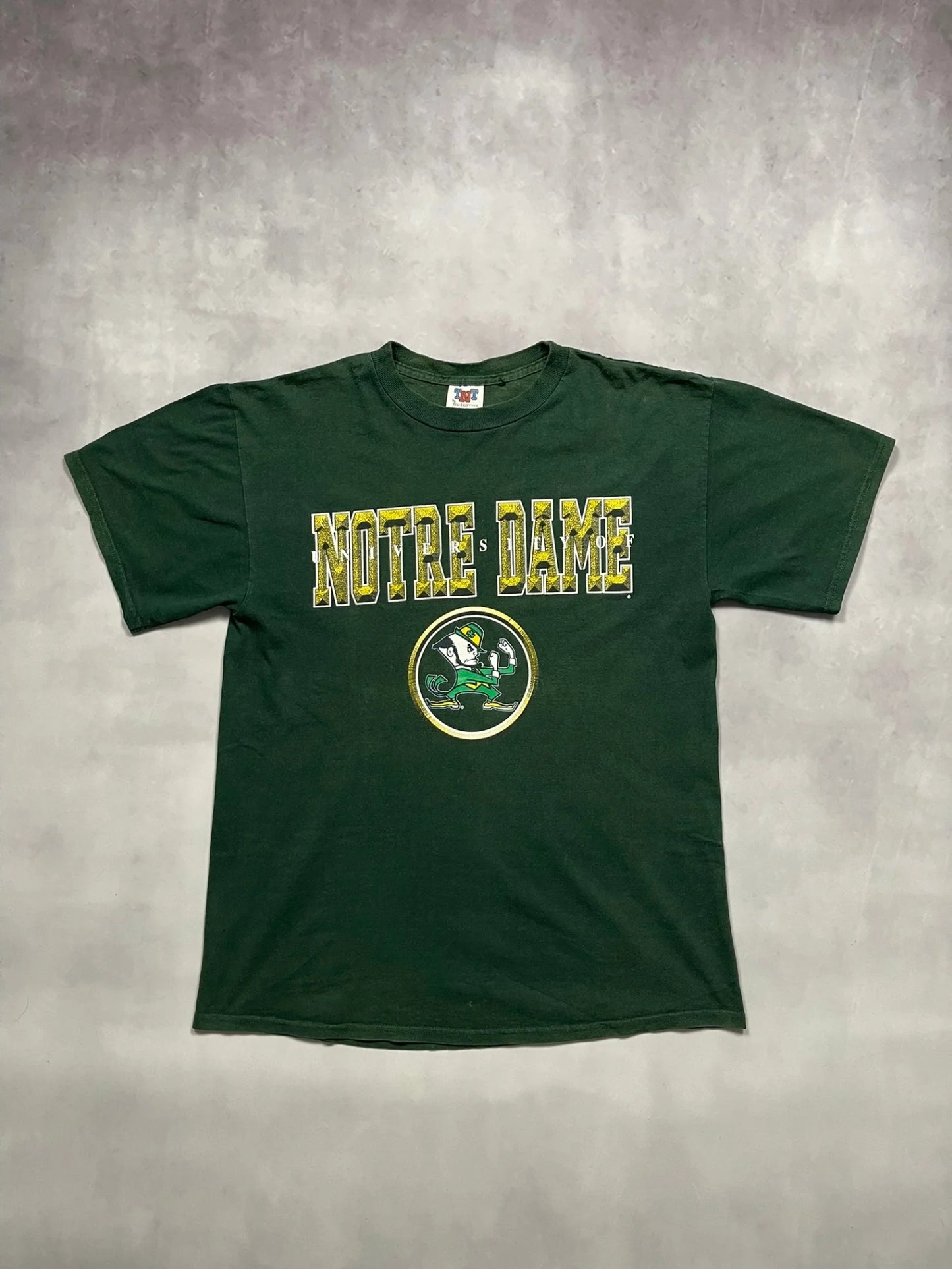 90s Notre Dame Mascot T-Shirt - L