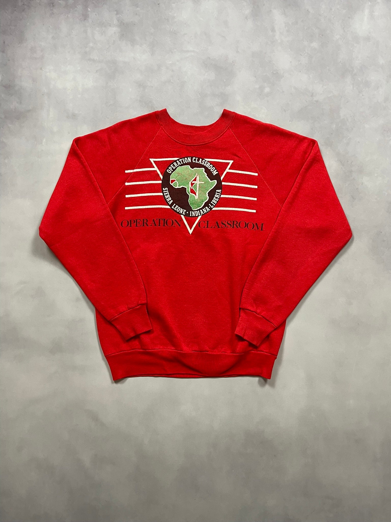 90s Operation Classroom Crewneck Sweater - L