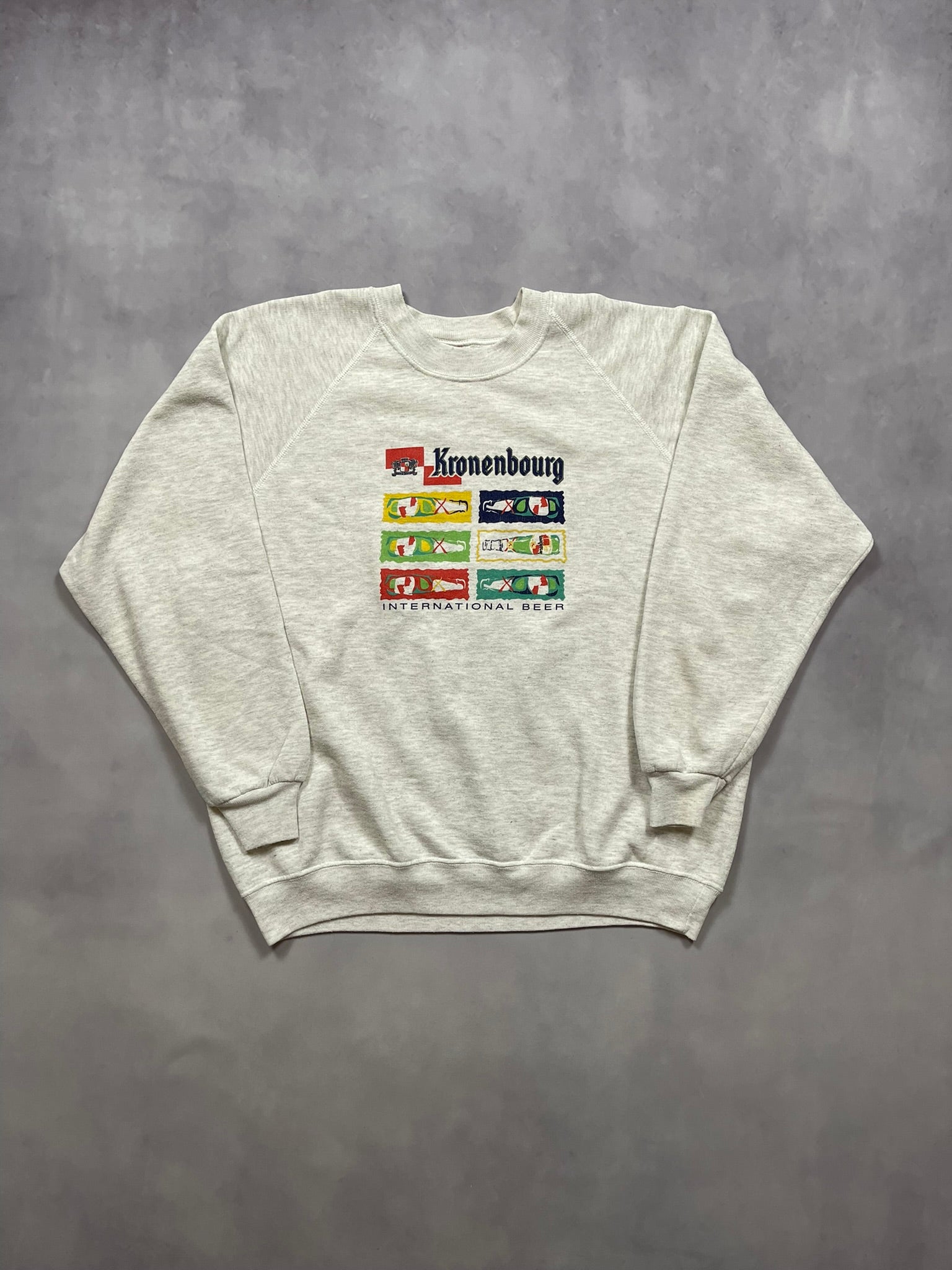 90s Kronenbourg “International Beer” Sweater - XL