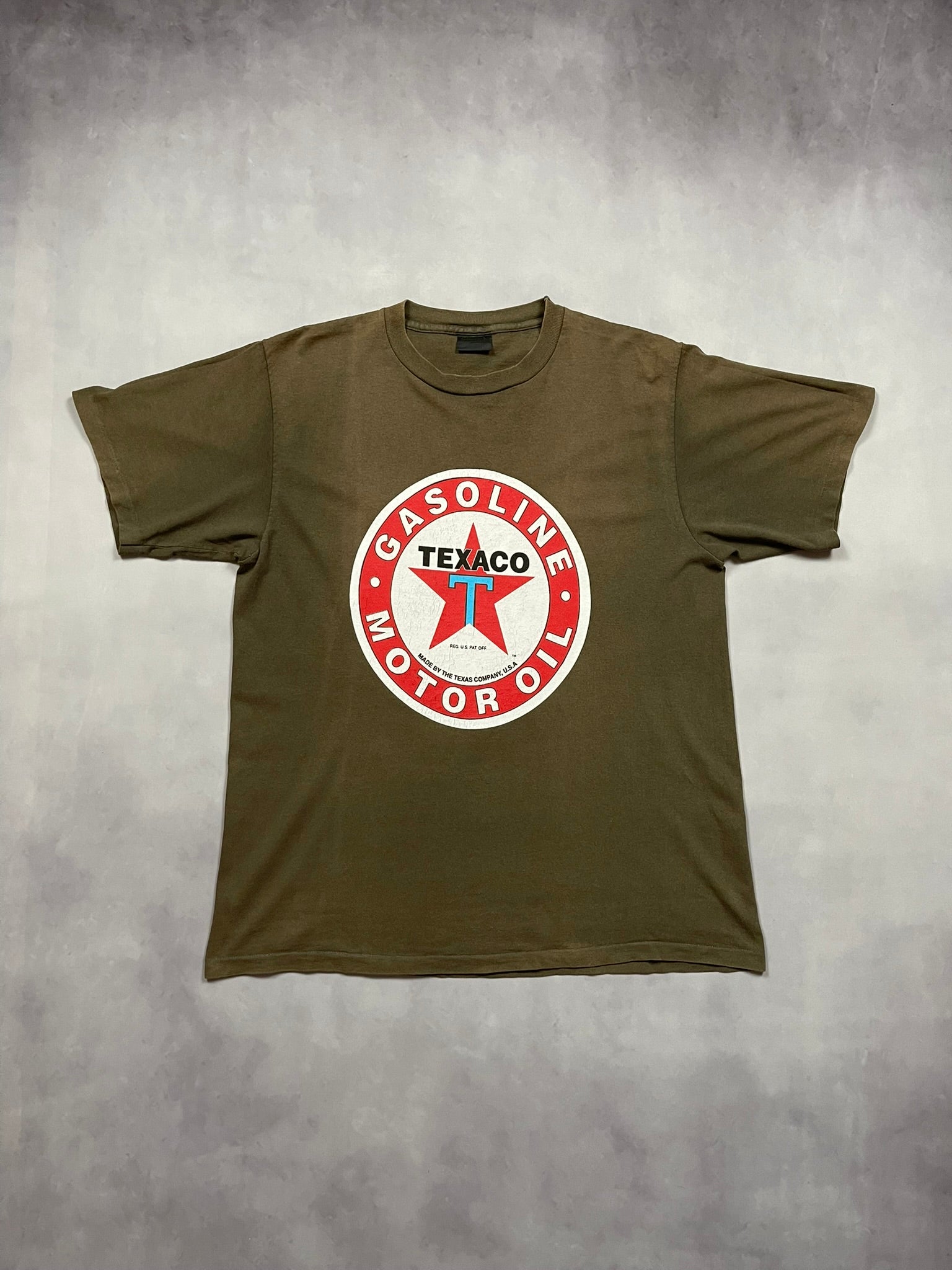 90s Texaco Motor Oil Single Stitch T-Shirt - XL