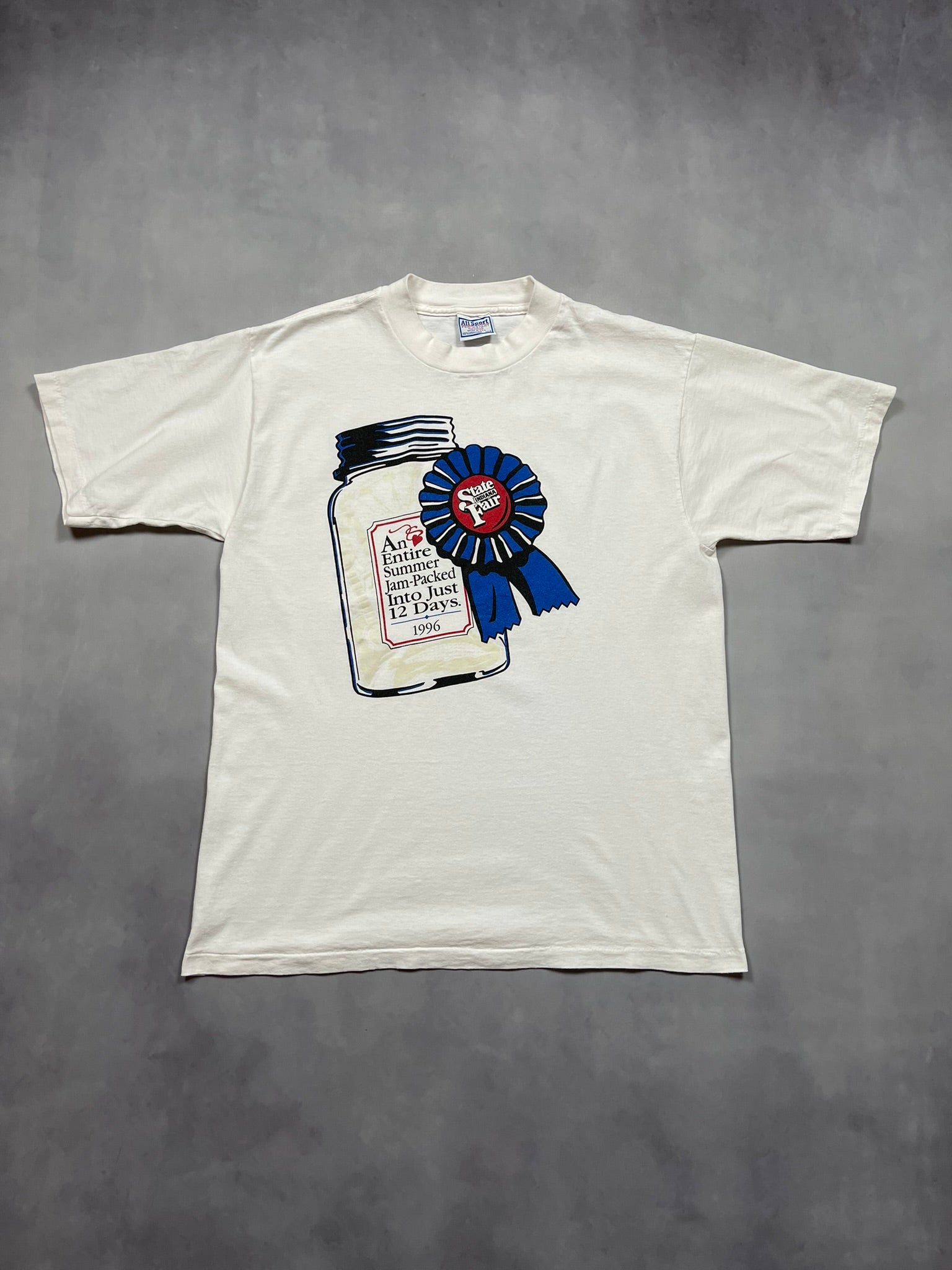 90s Indiana State Fair Single Stitch T-Shirt - L