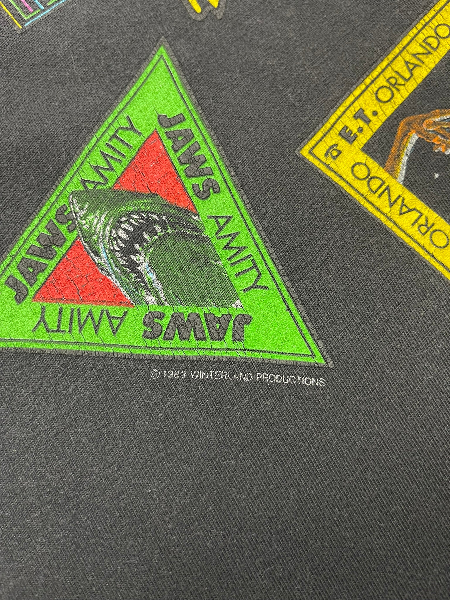 Vintage 80s Universal Studios Florida Single Stitch T-Shirt - XL