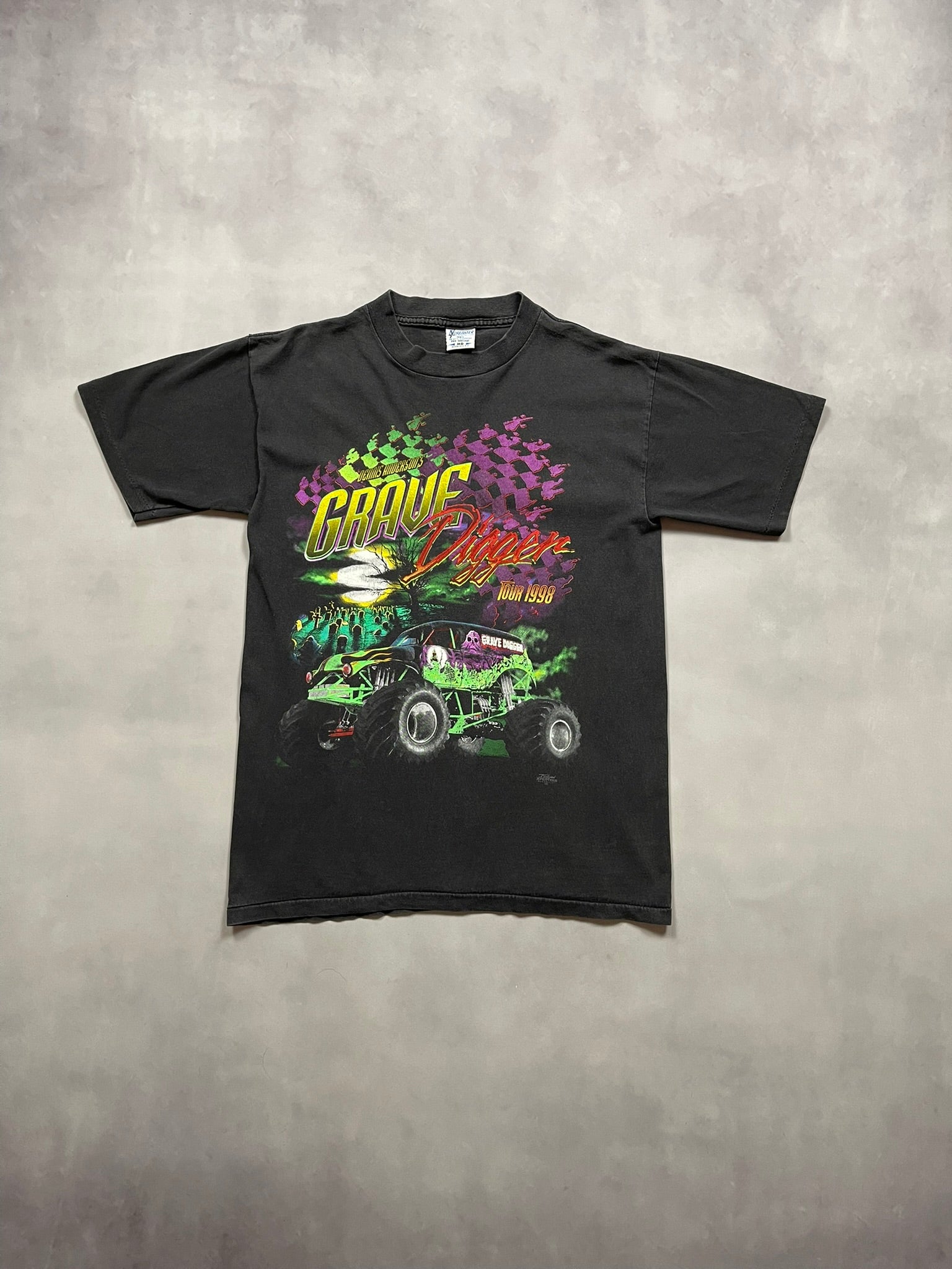 1998 Grave Digger Tour Single Stitch T-Shirt - M