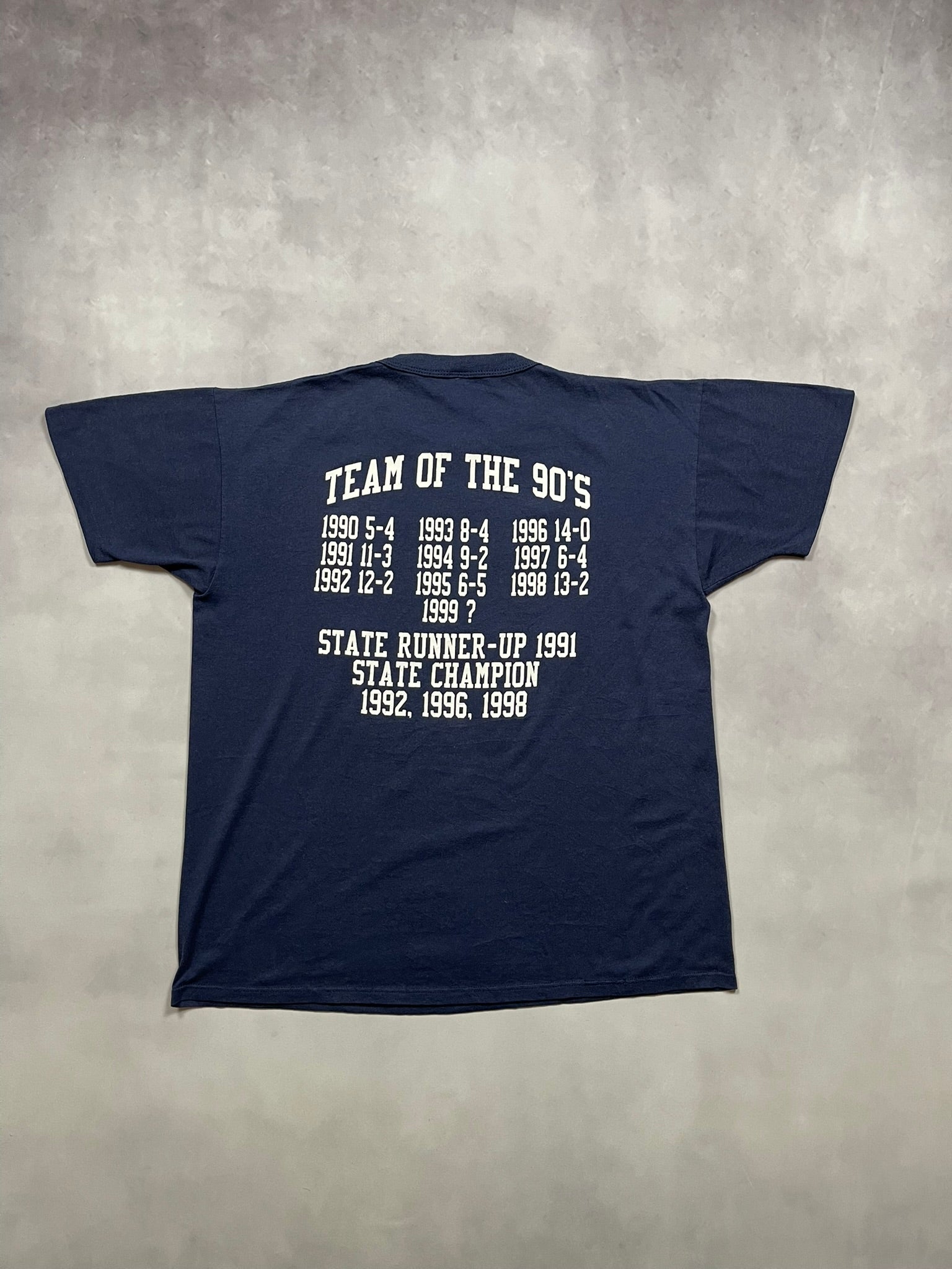 90s Cathedral Irish football Single Stitch T-Shirt - L