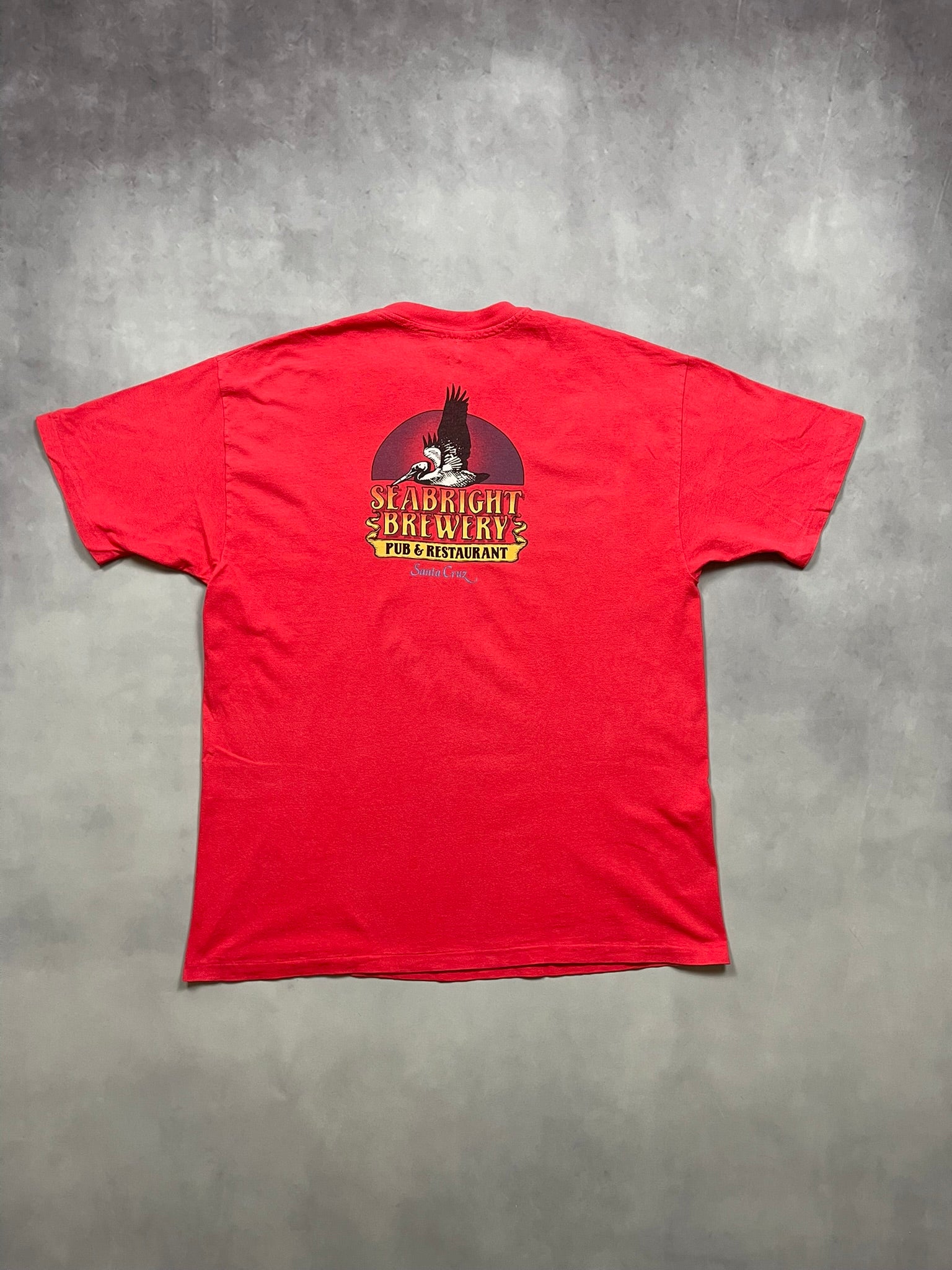 90s Santa Cruz Seabright Brewery Single Stitch T-Shirt - XL