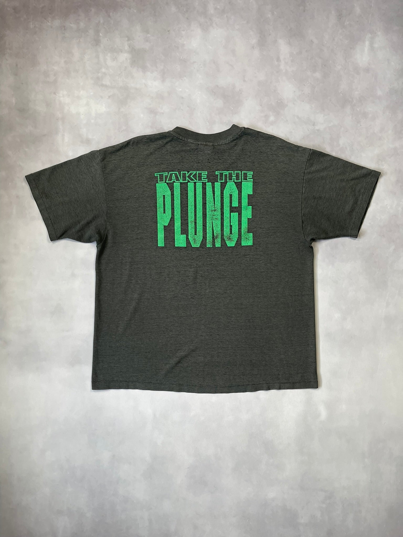 90s Bungee Take The Plunge Single Stitch T-Shirt - XL