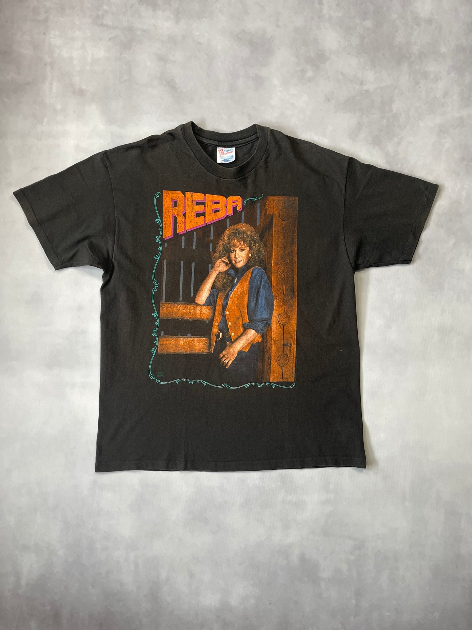 90s Reba 1992 World Tour Single Stitch T-Shirt - XL