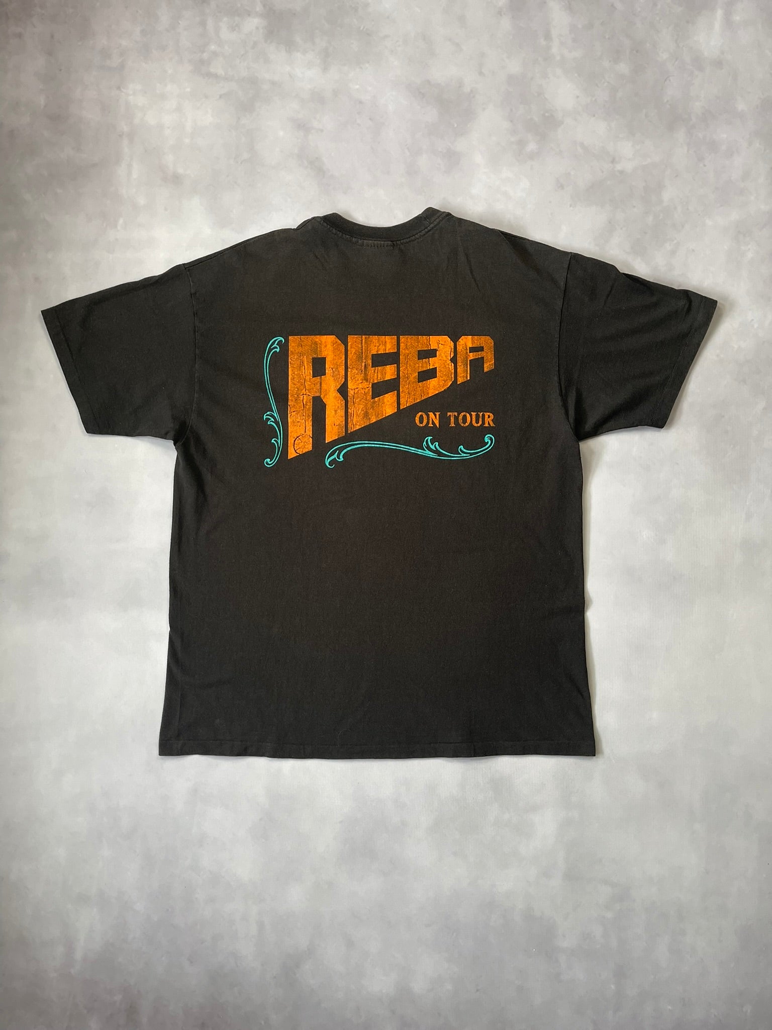 90s Reba 1992 World Tour Single Stitch T-Shirt - XL
