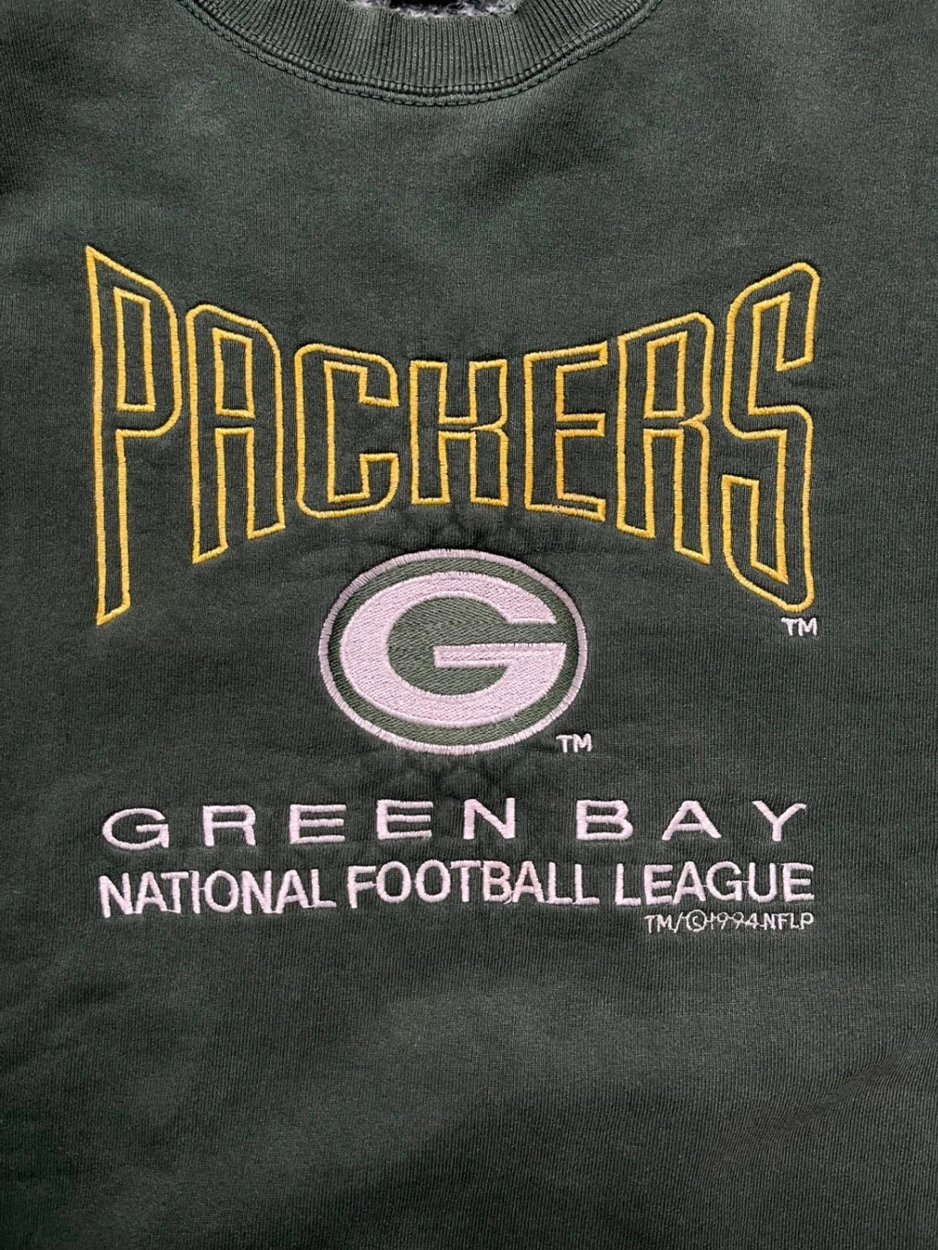 90s Greenbay Packers Sweatshirt - L