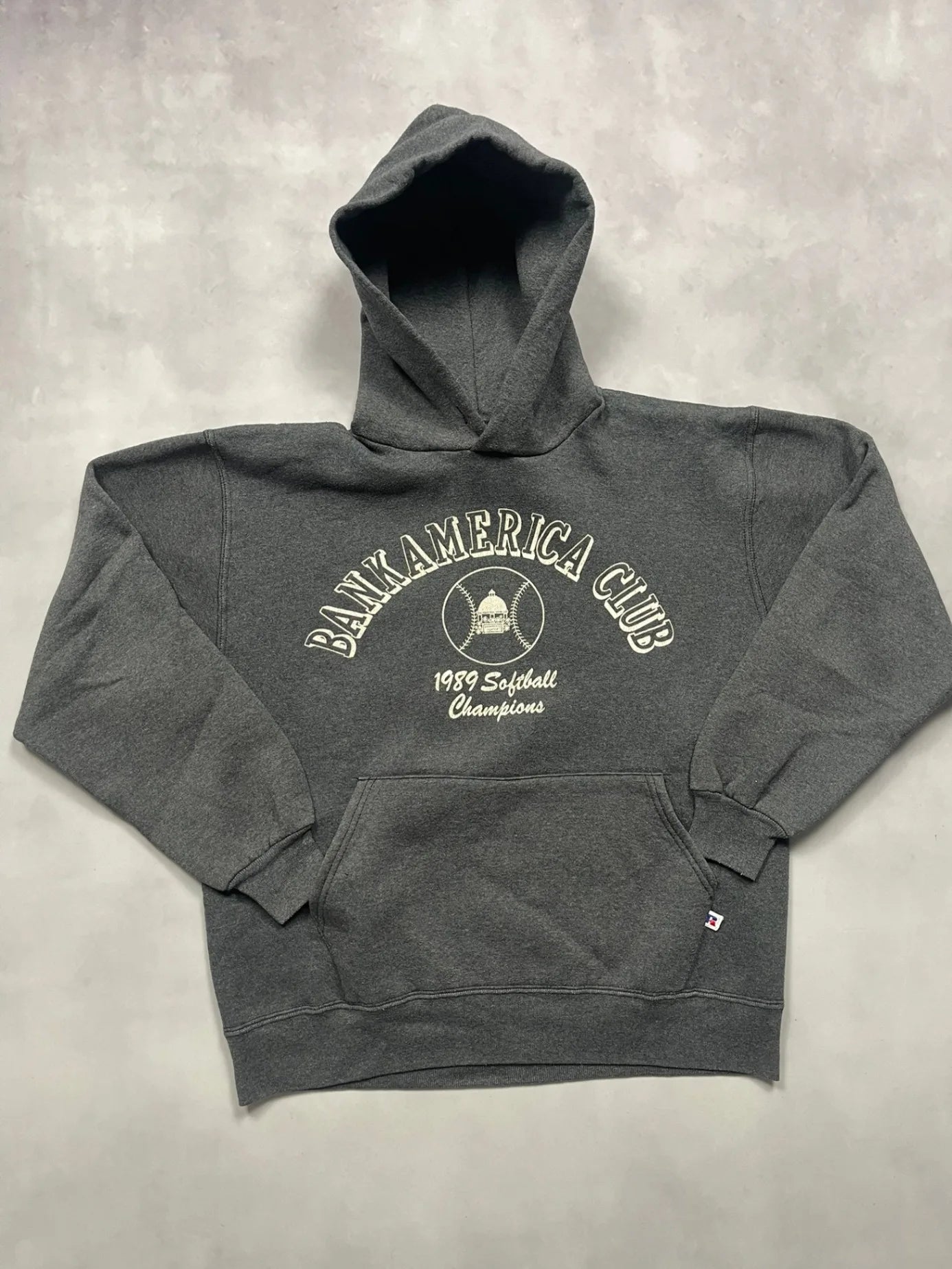 Late 80s Bank America Club Hoodie - L