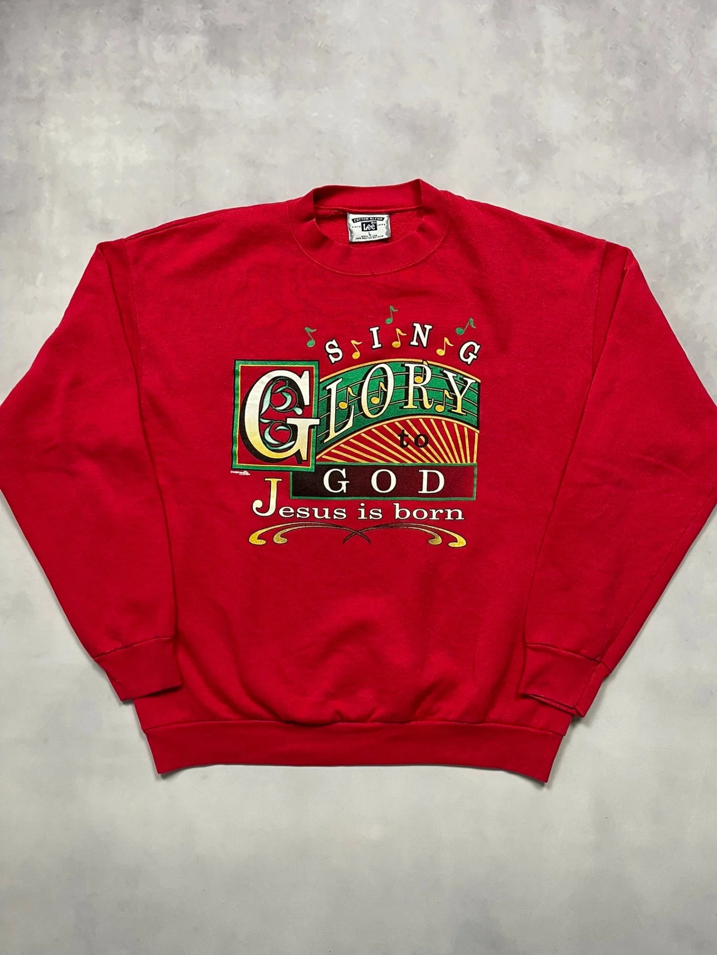 1998 Glory To God Sweatshirt - L