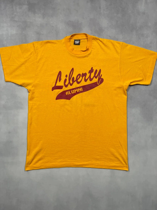 Screen Stars T-shirt XL / Yellow Liberty Alumni Single Stitch T-shirt - XL