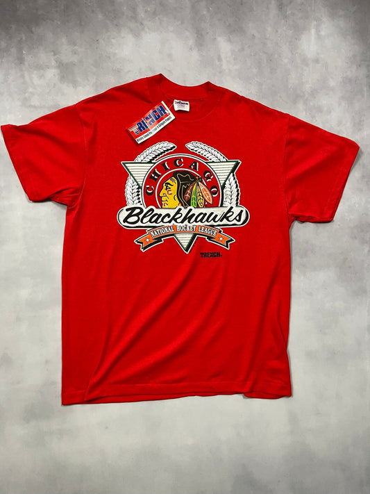 The Vintage Racks T-Shirt Chicago Blackhawks - XL