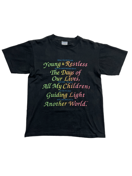 The Vintage Racks T-Shirt Medium All My Children - M