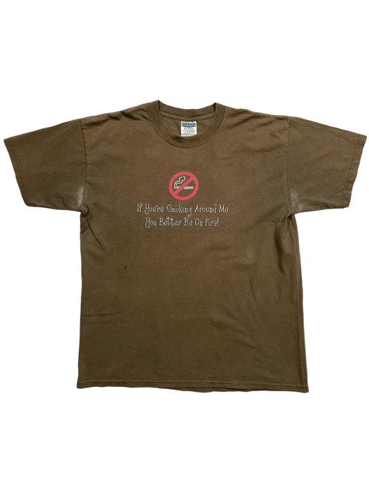 The Vintage Racks T-Shirt No Smoking - L