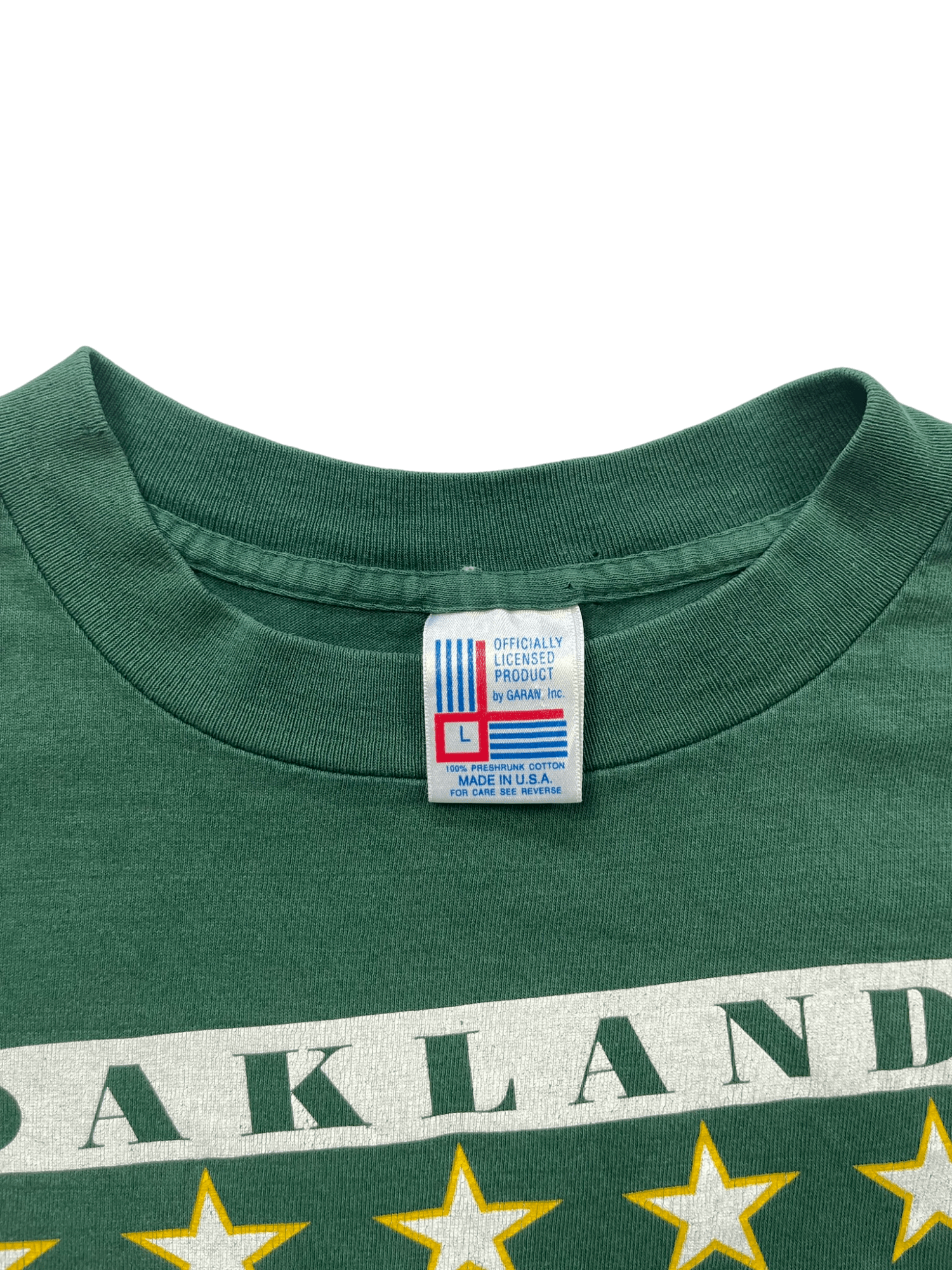 The Vintage Racks T-Shirt Oakland Athletics - L