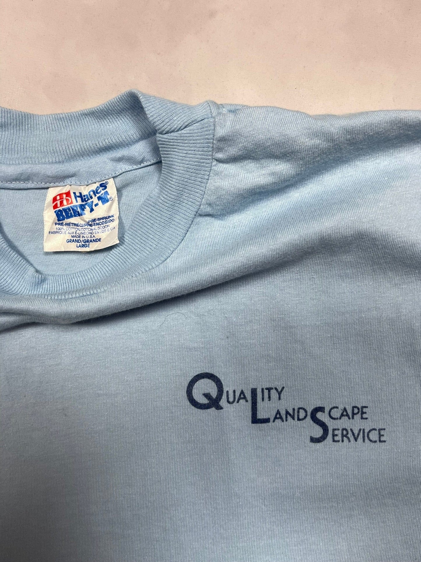 The Vintage Racks T-Shirt Quality Landscape Service - Large