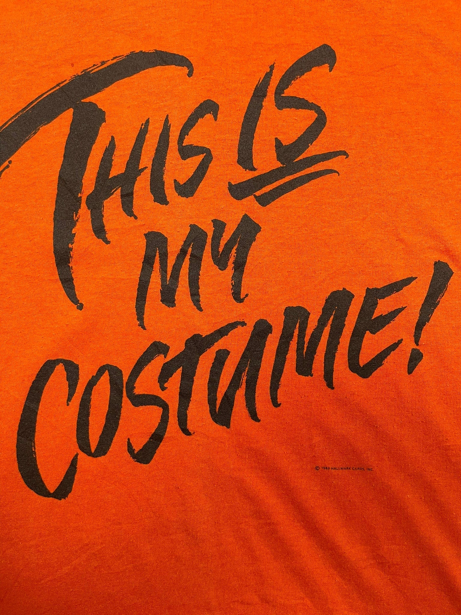 The Vintage Racks T-Shirt This Is My Costume  - XL