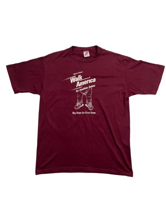 The Vintage Racks T-Shirt Walk America - XL