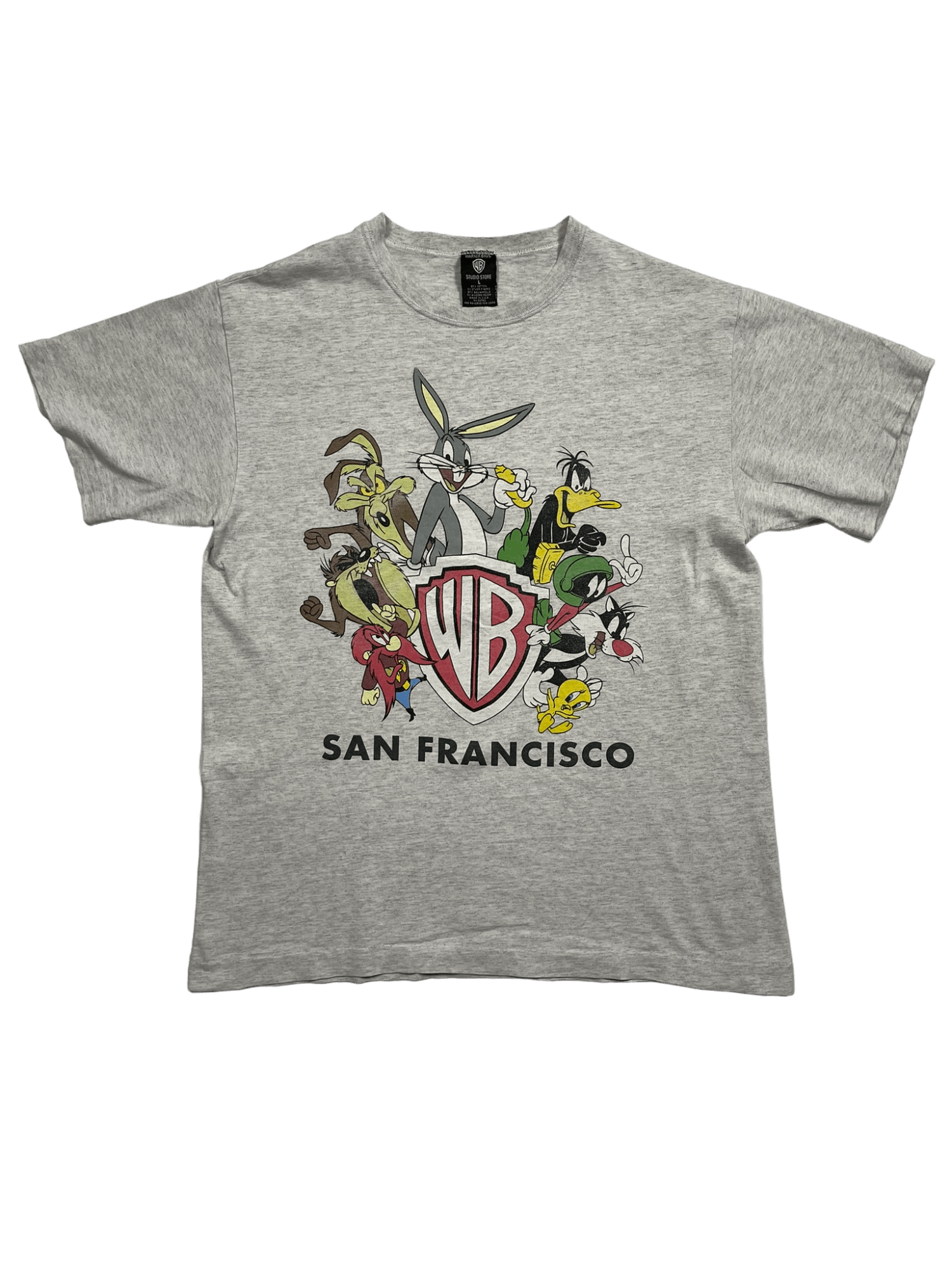 The Vintage Racks T-Shirt Warner Brothers San Francisco - L