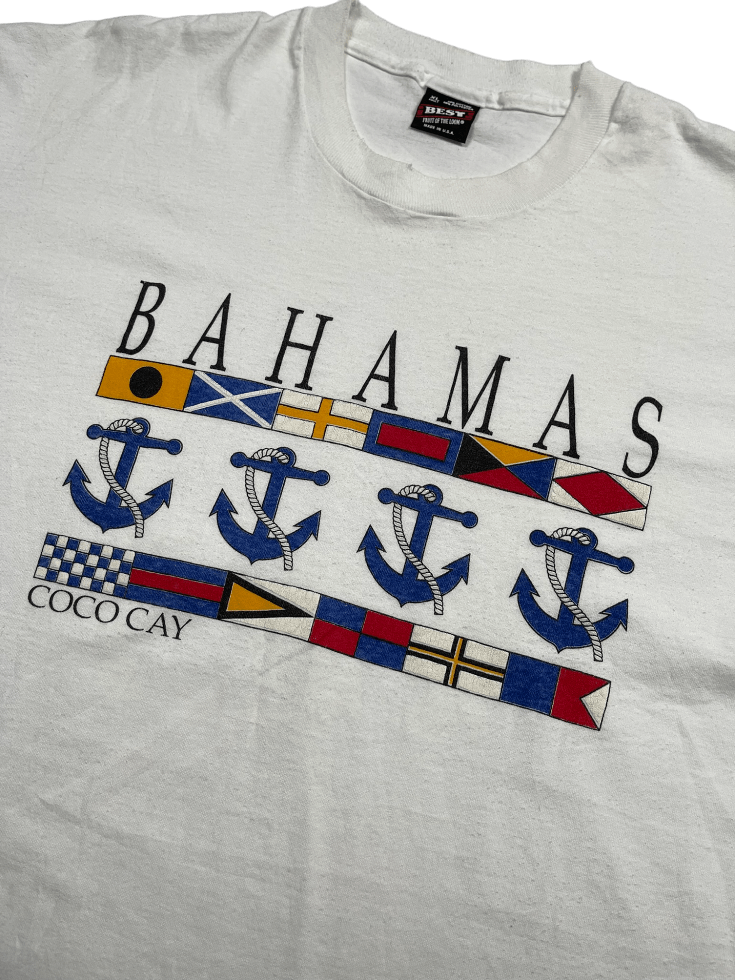 The Vintage Racks T-Shirt XL Bahamas Coco Cay - XL